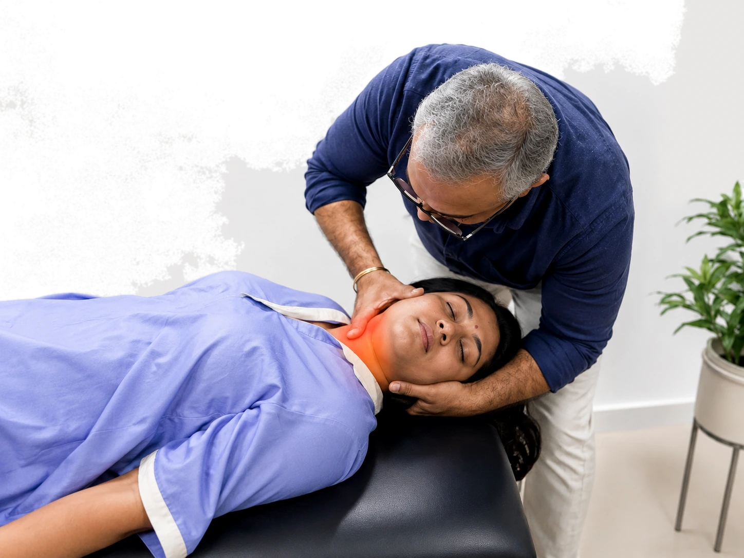 Physiotherapy assessment and treatment session